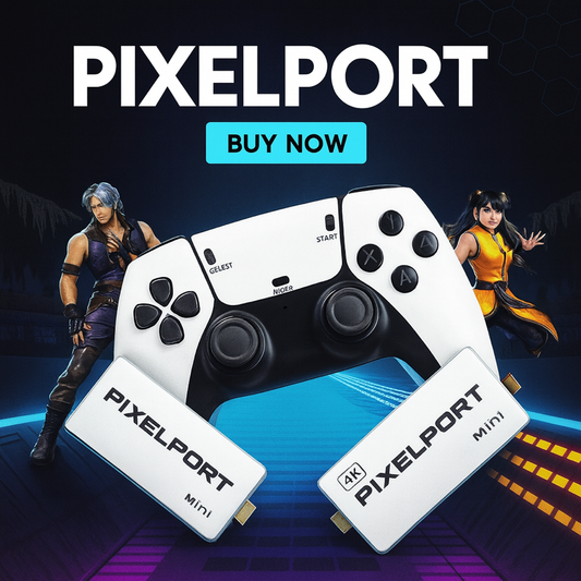 PixelPort Retro GameStick Console
